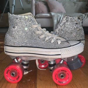 Custom Bling Chuck Taylor Skates